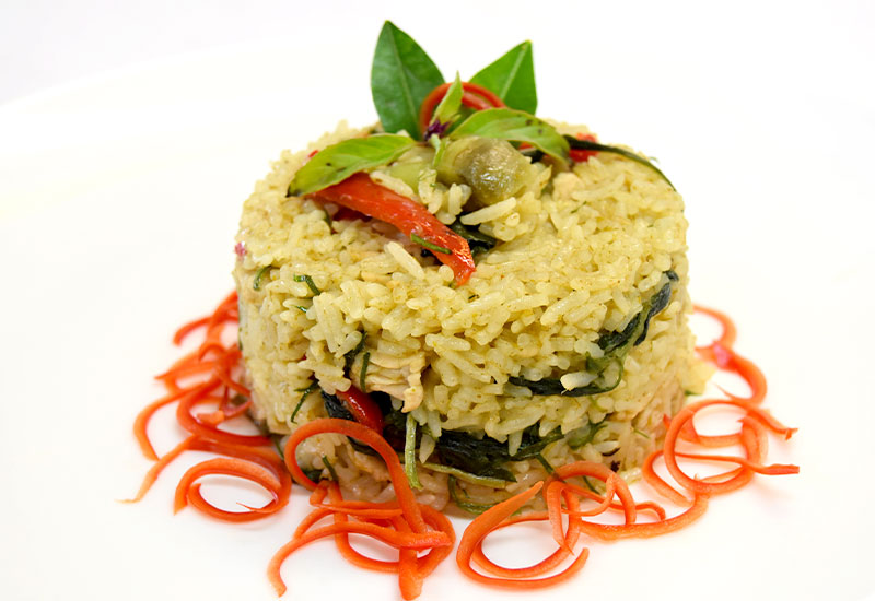 グリーンカレーチャーハン